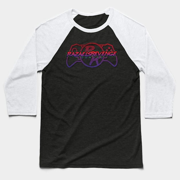 RazaelsRevenge Gaming Baseball T-Shirt by RazaelsRevengeGaming